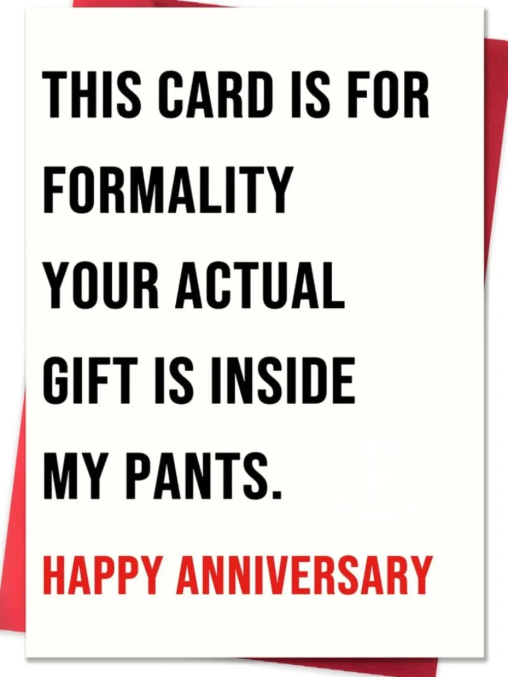 Funny Anniversary Greeting Card
